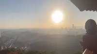 台州行之登白云阁