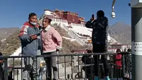 布达拉宫拍摄地：药王山观景台攻略！