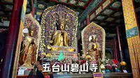 五台山碧山寺，始建于明代的清净十方禅寺，内有国保文物佛菩萨像