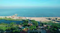 宿迁市骆马湖沙滩公园美丽景色