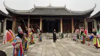 2026.1.2安顺武庙地戏表演