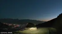 黄昏的拉萨色拉乌孜山