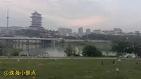 绵阳铁牛广场涪江旁