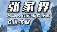 张家界森林公园B线攻略