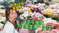 挑战50元在“斗南花市”！能买到多少鲜花？