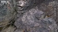 《航拍中国·内蒙古》阴山 祖先留下的画作