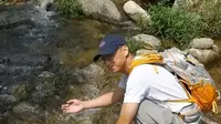 泰山东御道玩水爬山，好玩