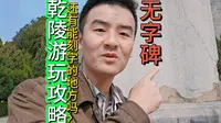 乾陵游玩攻略，详解乾陵景区，你们管这叫无字碑？100快的门票真的超值...