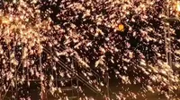 打铁花#深圳光明农场大观园