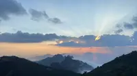 绝美黄山丹霞峰日出云海