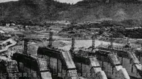 【皖美视觉】凝固的时光 佛子岭水库建设工程图片集锦