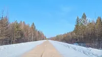【中国最北公路】-30℃穿越冬季大兴安岭！ 漠北公路第一视角纯享（下）
