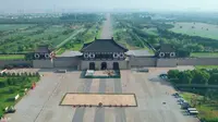 洛阳定鼎门遗址博物馆美景全貌