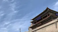 甘肃·张掖钟鼓楼，又称镇远楼。