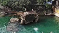 清凉夏日，浪漫灵水。广西南宁武鸣网红打卡圣地，全国三大恒水湖之一，含天然矿物质水，绝无核辐射。