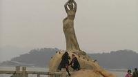 广东：珠海渔女雕像以及情侣路