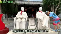 五台山(七)毛主席塔院寺路居旧址-五台山红色景点