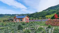大美青海带你看遍青海乡村美丽风光——海东市民和县七里花海景区[礼物]七里花海景区位于海东市民和县古鄯镇山庄村、