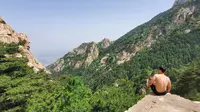 【4k 60fps】泰山后石坞索道风景