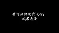 黄飞鸿狮艺武术馆：武术表演