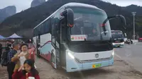 台州市仙居县 神仙居景区接线(神仙居-下陈朱)线 全程第一视角前方展望Pov 拍摄车辆:中通客车大巴