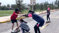 青海多巴体能训练（一）