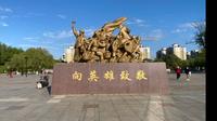 骑行进入吉林省，露宿四平战役纪念馆
