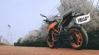 出发富平，带着小橙（KTM390）赴习仲勋纪念馆开展爱国主义教育