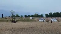 泰安石敢当景区 马战