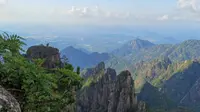 黄山狮子峰猴子观海