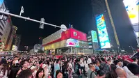 ［4K 60帧 HDR］5.1日长沙步行八公里，记录市中心五一广场节日氛围，汹涌人群，第一人称视角记录，纯环境音