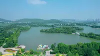 徐州市云龙湖风景区小南湖美丽景色