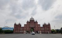 游览阜阳市颍上县八里河风景区外围及鸟语林
