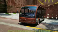 乐山大佛23座电动观光车 景区游览营运车