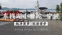 [4K]沉浸漫步|东钱湖|小普陀|宁波|Walking|NingBo|环境音|全览|轻BGM