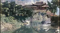 1893 四川重庆府的样子 现在只能看见通远门了吧