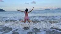 普陀山千步沙夏日海滩
