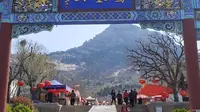 第一人称攀爬宁阳县凤凰山