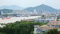 宁波镇海的招宝山，门票60块