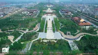 新郑轩辕黄帝故里，如日月之辉，照破黑暗，引领华夏走向光明.
