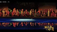 一个诺言，守候千年~新疆和田约特干故城全域行浸式超感演艺《万方乐奏有于阗》主题歌，北京舞维视界演艺创制
