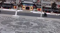 辽源福寿宫前百福图