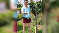 陶泽魔术变脸编辑旅游达人打卡好秾人有机农庄