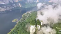 贵州毕节黔西化屋村，乌江源百里画廊真漂亮