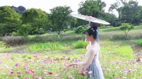 和闺蜜一起去龙虎山花语世界