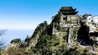 九华山 去了十王峰才知道景色有多震感，还可以远跳黄山