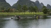 桂林阳朔兴坪古镇，20元背景打卡地