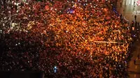 2025石家庄解放广场跨年夜