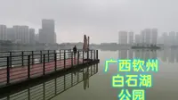 广西钦州白石湖公园是钦州市CBD中心景观，是一个集现代、简洁、时尚且具有地域文化的国家级湖畔公园。