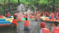 从许昌去平顶山尧山大峡谷漂流！真心好玩